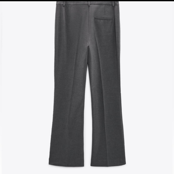 NWT ZARA FLARED HIGH-WAISTED PANTS - Picture 3 of 7